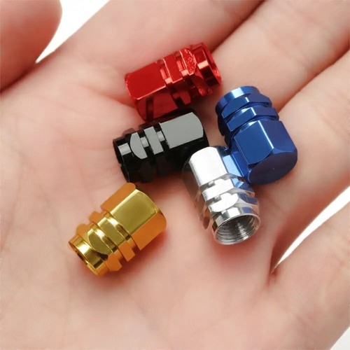 4 Pcs Tyre Valve Caps Stems Wheel Tire Truck Cover Bike Screw Motorbike Dust Air - Picture 14 of 18