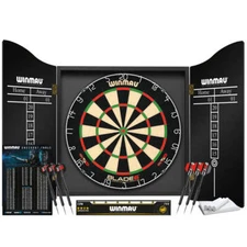 Winmau Blade 6 Dartboard Cabinet Set - Mack Darts Exclusive