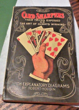 Card Sharpers: Their Tricks Exposed Robert Houdin Early Edition