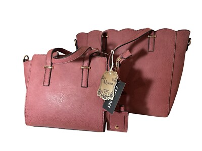 Купить alyssa vegan lead free nwt handbag purse backpack 100  display picture 2
