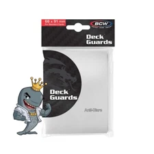 2X (100 Total) BCW Gaming Deck Guard Matte White 50ct Pack MTG TCG FREE SHIP