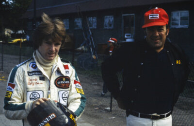 Derek Daly with Fred Opert Formula Atlantic 1979 Motor Racing Old Photo 1