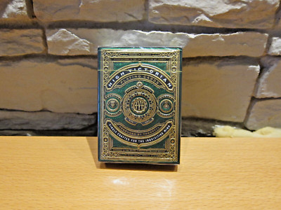 High Victorian Green Playing Cards by Theory 11