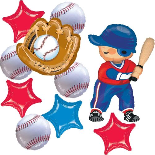 Baseball Balloons Birthday Party Balloons Bouquet Decorations Supplies Baseball