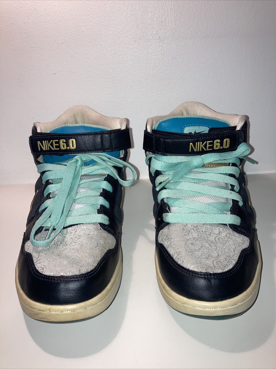 Nike 6.0 Sb Dunk Mid Top 2009 Multicolor Womens Size 11 Nike 6.0 Sb Dunk Mid Top 2009 Multicolor Womens Size 11