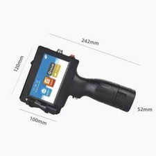 Handheld Inkjet Printer Small Barcode Labels Bags Automatic Coding Machine