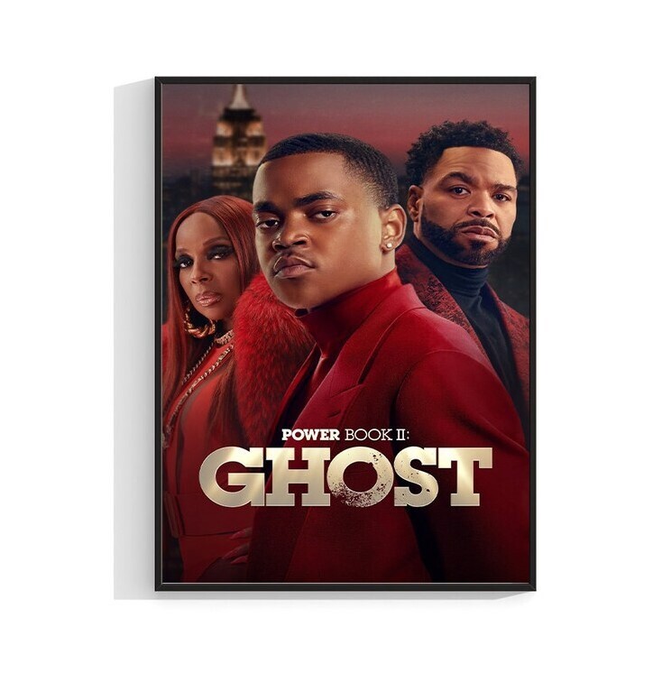 Power Book II Ghost TV Series Poster 2024 Print Film Wall Art