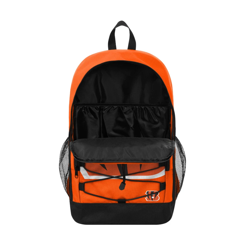 NFL Cincinnati Bengals Big Logo Bungee Rucksack Backpack Tasche Bag Football - Bild 2 von 4