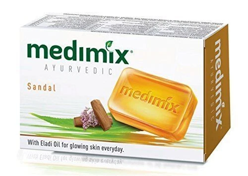 Medimix Ayurvedic Sandal Soap 75g 125 g with Eladi Oil for Glowing Skin daily