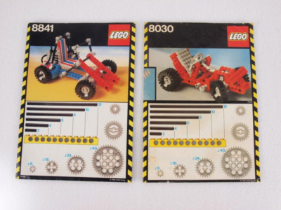 Vintage LEGO Instruction Manual Books Technic Universal 8030 Dune Buggy 8841