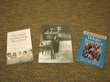 Lot 3 Learn Teaching, Learning to Teach Children Educaation Preschool Books