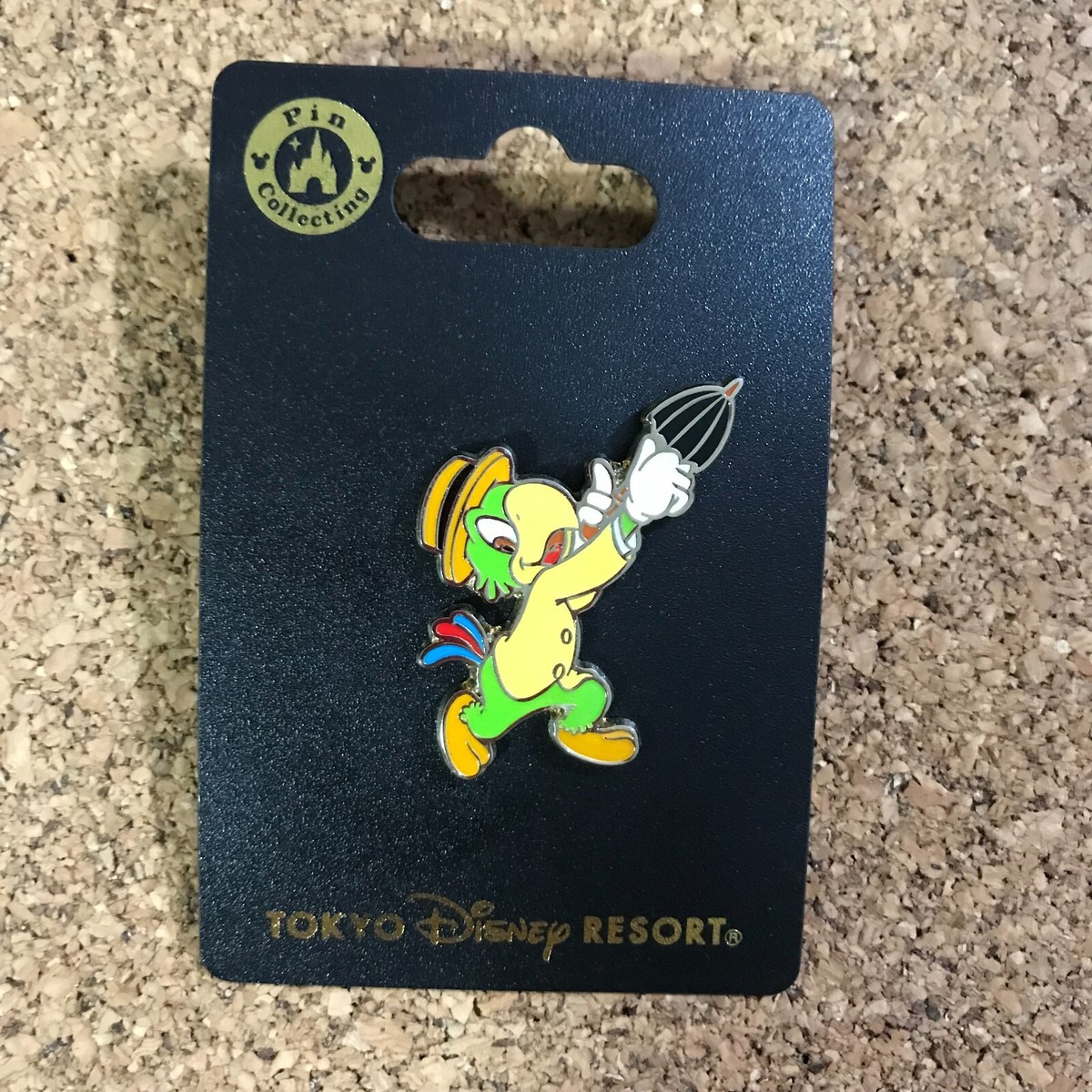 【SALE】日本未入荷◆ラインストーン付きチャンキーリング◆SV Pin 109523 Tokyo Disney Resort José Carioca Three Caballero
