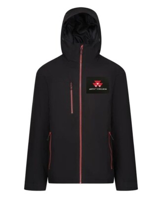 Massey Ferguson Traktor wasserdichte isolierte Kapuzenjacke - Small - 3XL