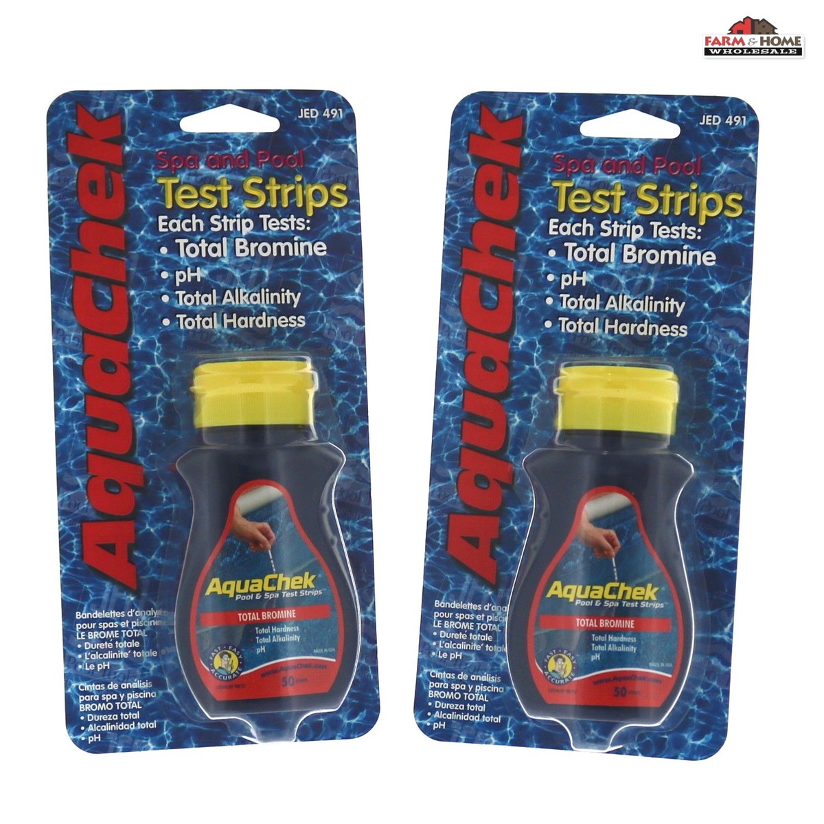 AquaChek Bromine Test Strips Hudson Aquatic