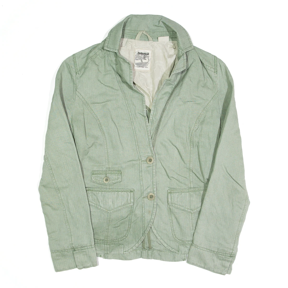 TIMBERLAND Womens Green Jacket S eBay