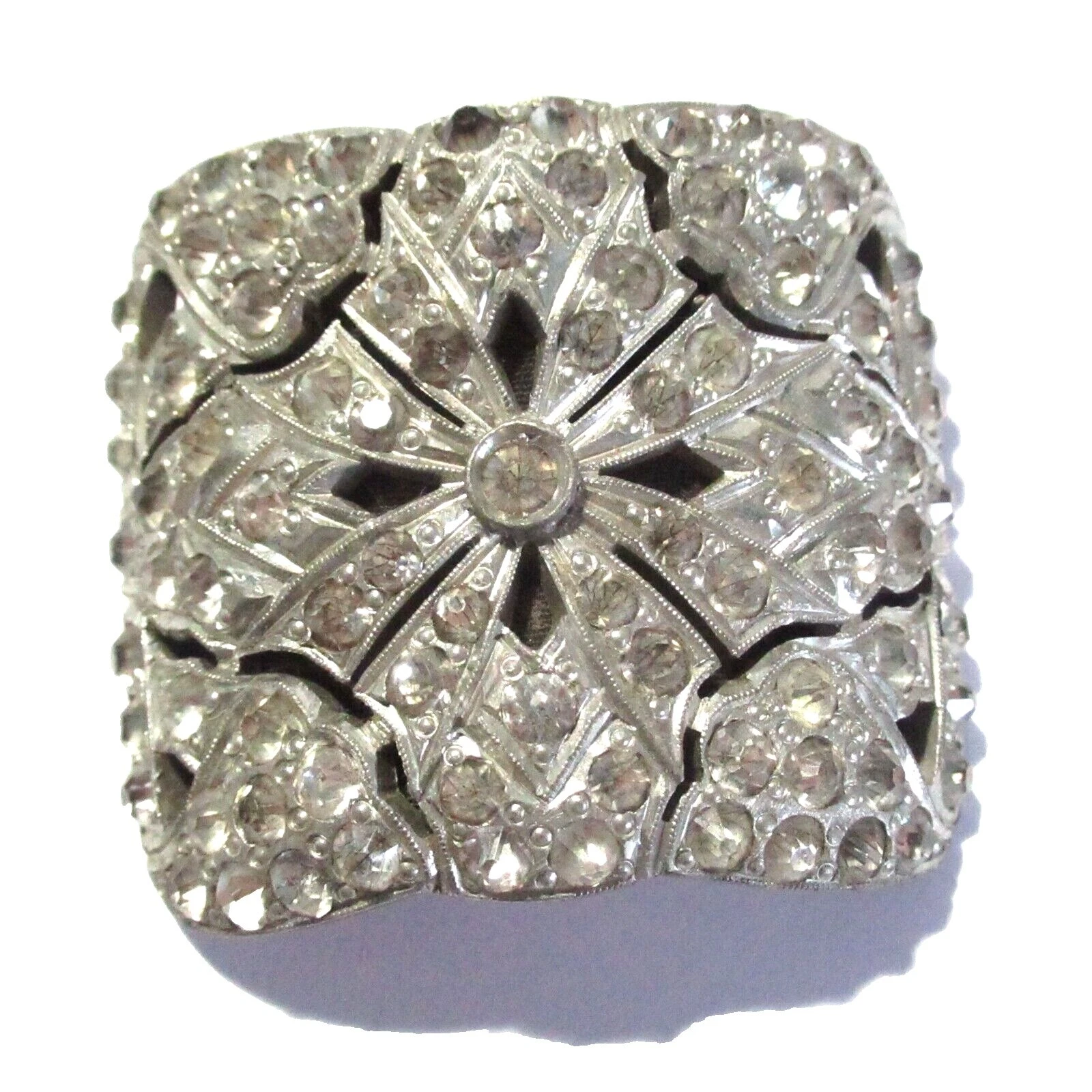 Art Deco Mujer Plateado Accesorios Vintage