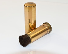 Vintage Retractable Lens Brush Brass Lipstick Style Camera MCM