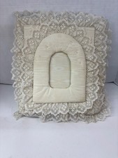 VINTAGE 1980'S WHITE PADDED HANDMADE WEDDING ALBUM