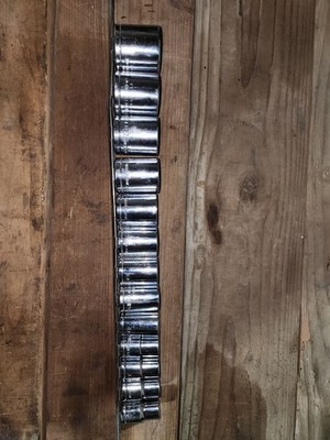 John Deere 1/2 Drive Socket Set 12 Point Metric READ DESCRIPTION