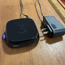 Roku 3 Streaming Player 4230X1 HD Media Player w/ Power Cord