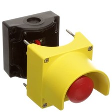 1 pc SIEMENS 3SU18010NB002AC2 Metal Enclosure, 3SU1, Emergency Stop Twist-Relea