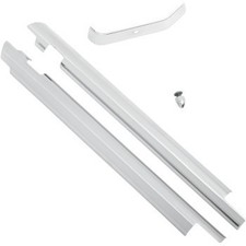 KURYAKYN 7863 Chrome Down Tube Covers for 08-...