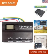 Versatile Wired Digital Thermostat - Includes Wiring Instructions & Temp Display
