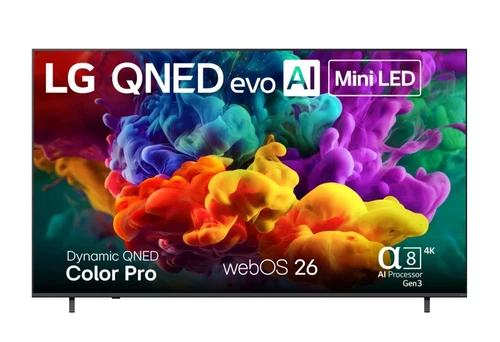 LG 75 Inch QNED84B 4K QNED MiniLED HDR10 120Hz Smart TV (2026)