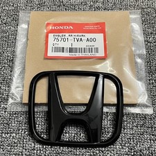 Black Trunk Emblem For Honda 2018-2022 Accord 2.0t Sport Touring Rear H Badge