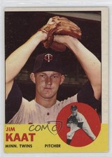1963 Topps Jim Kaat #165 HOF 1r2v