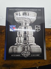 2014 Stanley Cup Official Game PROGRAM New York Rangers LA Kings