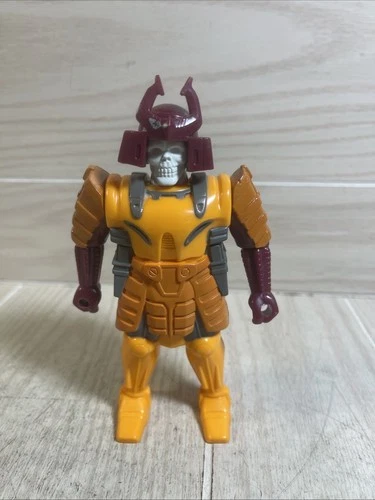 Vtg 1989 Transformers G1 Pretenders Bludgeon Shell Figure w/ Helmet Incomplete