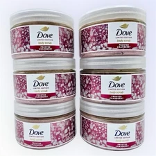 Dove Beauty Body Scrub Holiday Limited Edition- Frosted Cranberry 3.5oz LOT OF 6