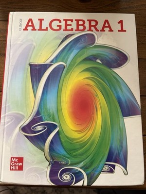 Algebra 1 Textbook by McGraw Hill Glencoe