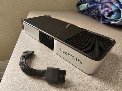 NVIDIA GeForce RTX 3060 Ti Founders Edition 8GB GDDR6 Graphics Card  Preowned VGC - Main Image