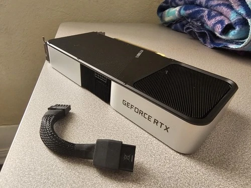 NVIDIA GeForce RTX 3060 Ti Founders Edition 8GB GDDR6 Graphics Card Preowned VGC