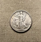 1917 Walking Liberty Half Dollar ALMOST UNCIRCULATED Silver 50c
