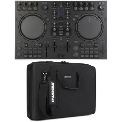Native Instruments Traktor Kontrol MX2 DJ Controller with Magma Bags CTRL Case