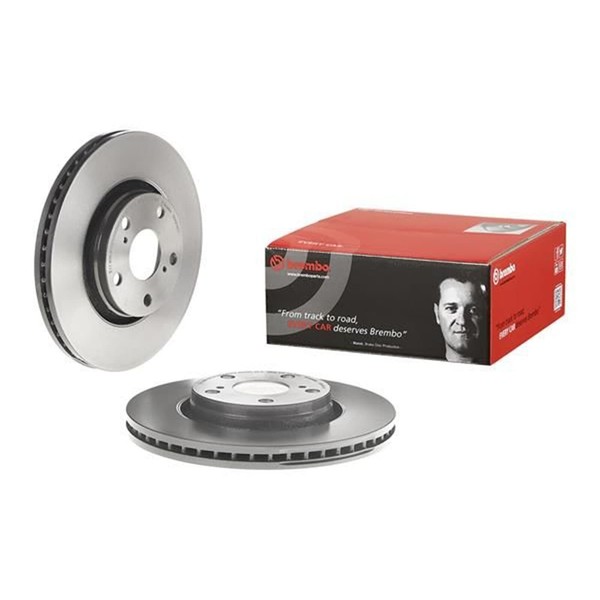 2X Brembo Bremsscheiben 295Mm InnenbelÜFtet Vorne Passend FÜR Toyota Auris-image