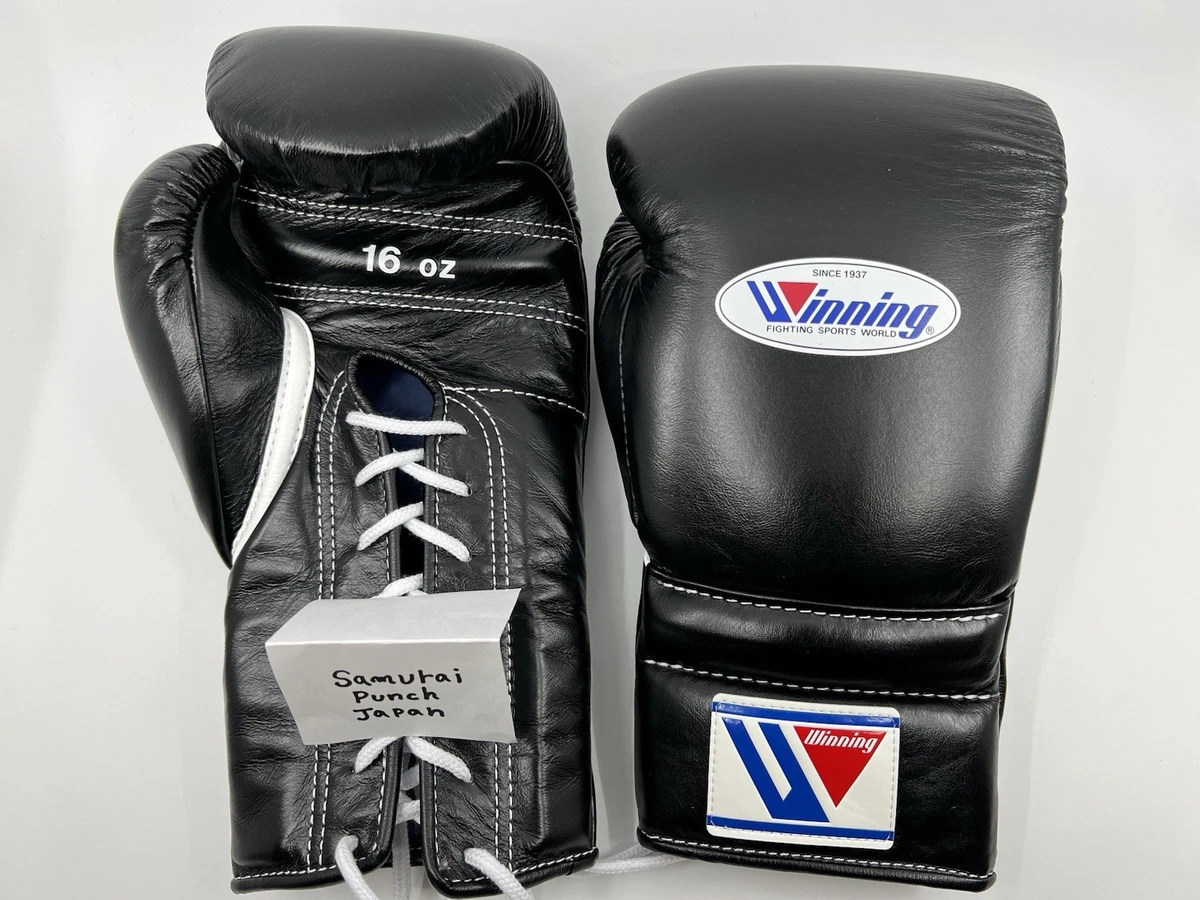 Winning 16oz 8/30まで Winning Black 16 oz. Weight Boxing Gloves for sale | eBay