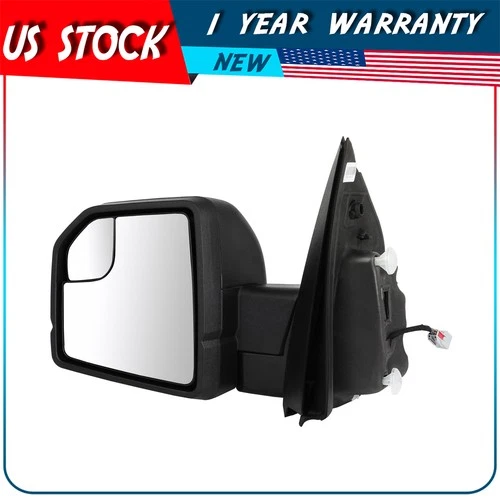 Power Towing Mirror LH For 2015-2020 Ford F-150 Driver Side