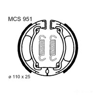 Bremsbacken Vorne TRW MCS951 FüR Yamaha FS 80 SE Bj. 1981-1984