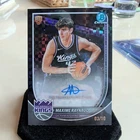 MAXIME RAYNAUD 2025-26 BOWMAN CHROME ROOKIE AUTO BLACK CHECKERBOARD  /10 BCA-MR