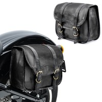 Satteltaschen Paar FüR Chopper / Custombike SV1 8L Sw CB32949