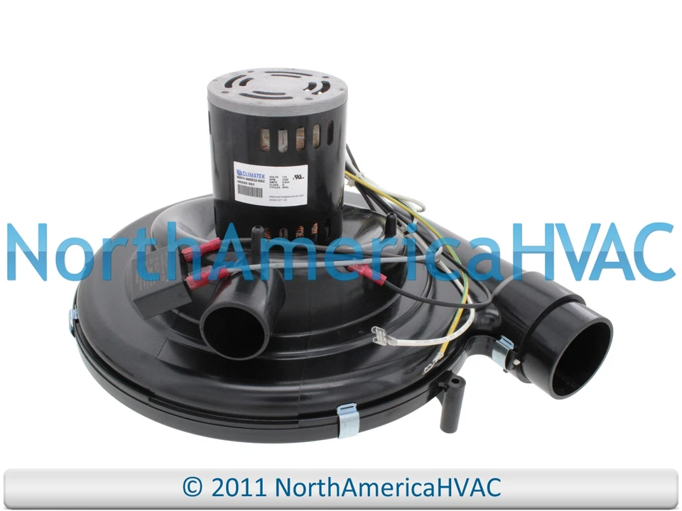 CLIMATEK Furnace Exhaust Inducer Motor Fits ICP Tempstar Heil Kenmore HQ1011350FA 1011350