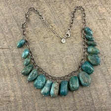 Vintage Signed BARSE 17-Turquoise Charm Sterl...