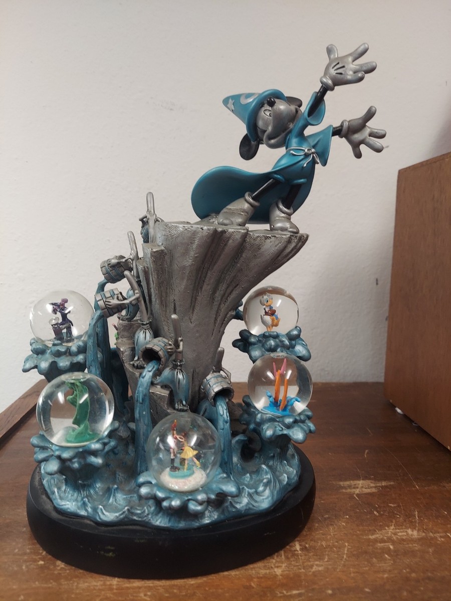 Disney Mickey Mouse Sorcerer Fantasia 2000 Dewdrops Multiglobe