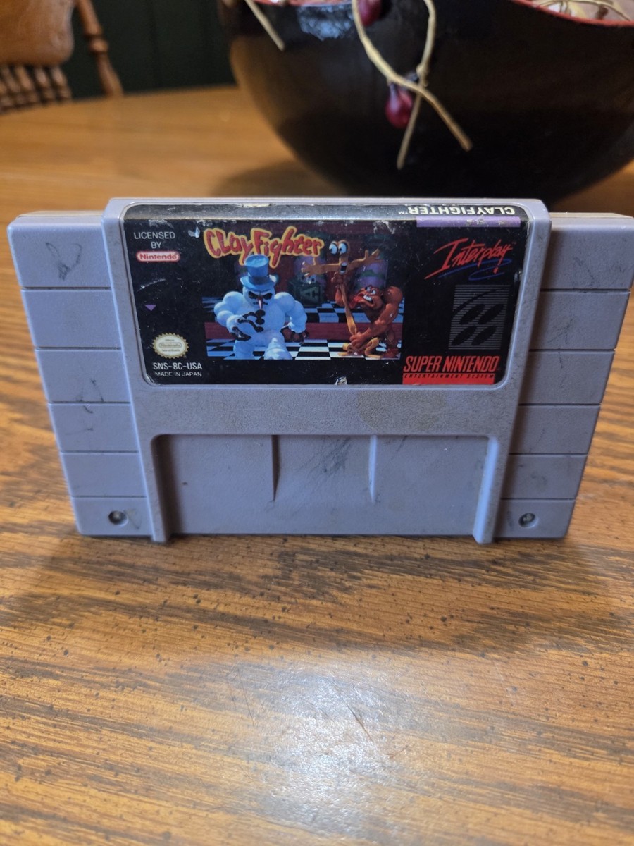 ClayFighter -- Tournament Edition (Super Nintendo Entertainment