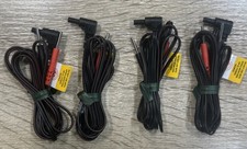4 Electrode Replacement TENS Unit Lead Wires with Pin Connectors, 45"-2 Pair