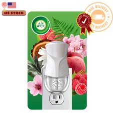 Air Wick plug in Scented Oil Warmer, White, 1 Count, Essential Oils, Freshener